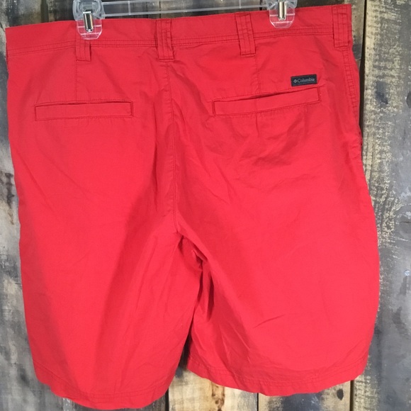 Columbia shorts Red men’s waist size 38 - Picture 2 of 5